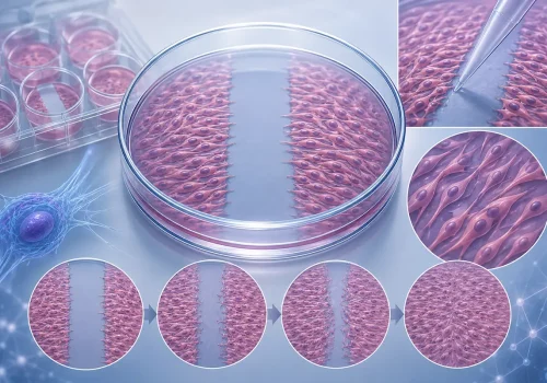 nforme de ensayo de cierre de herida (scratch assay)